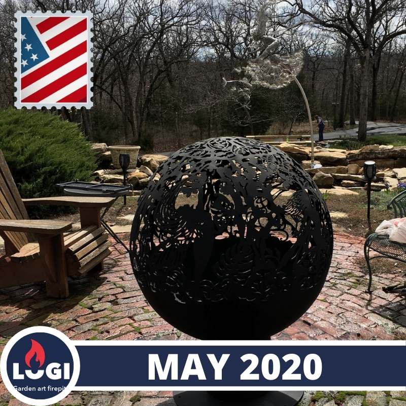 FIRST LOGI FIRE PIT IN THE U.S.